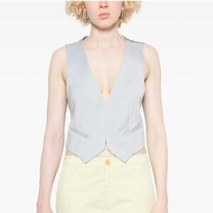 Forte Forte Light Gray Vest Small